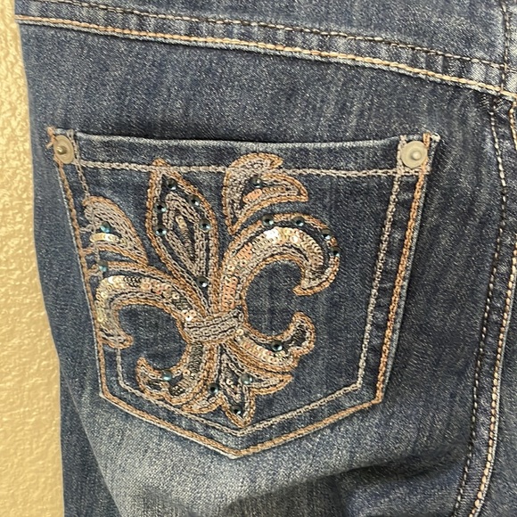 Inc International Concepts Regular Fit Boot Leg Jeans Size 4P - Picture 8 of 11